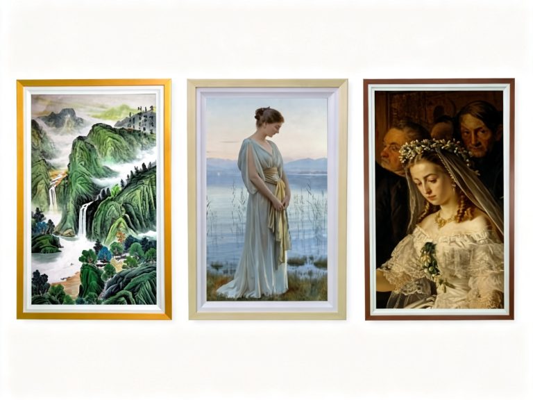 Canvas-Grade Display, Like a Real Painting